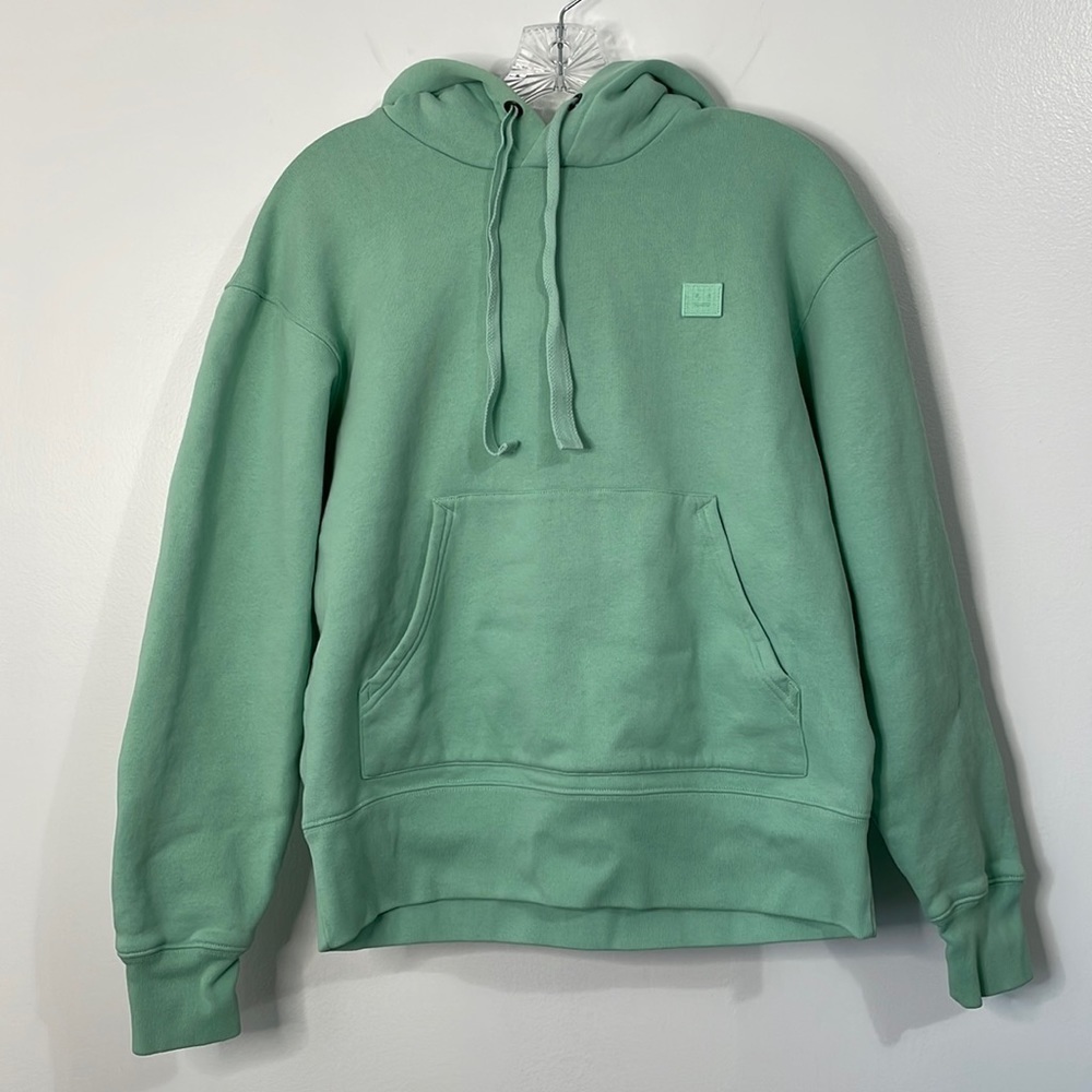 Acne Studios Ferris Face Hoodie Sweatshirt Mint Size S - Picture 2 of 6